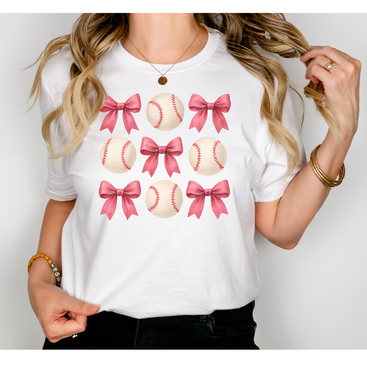Pink Bows and Baseballs