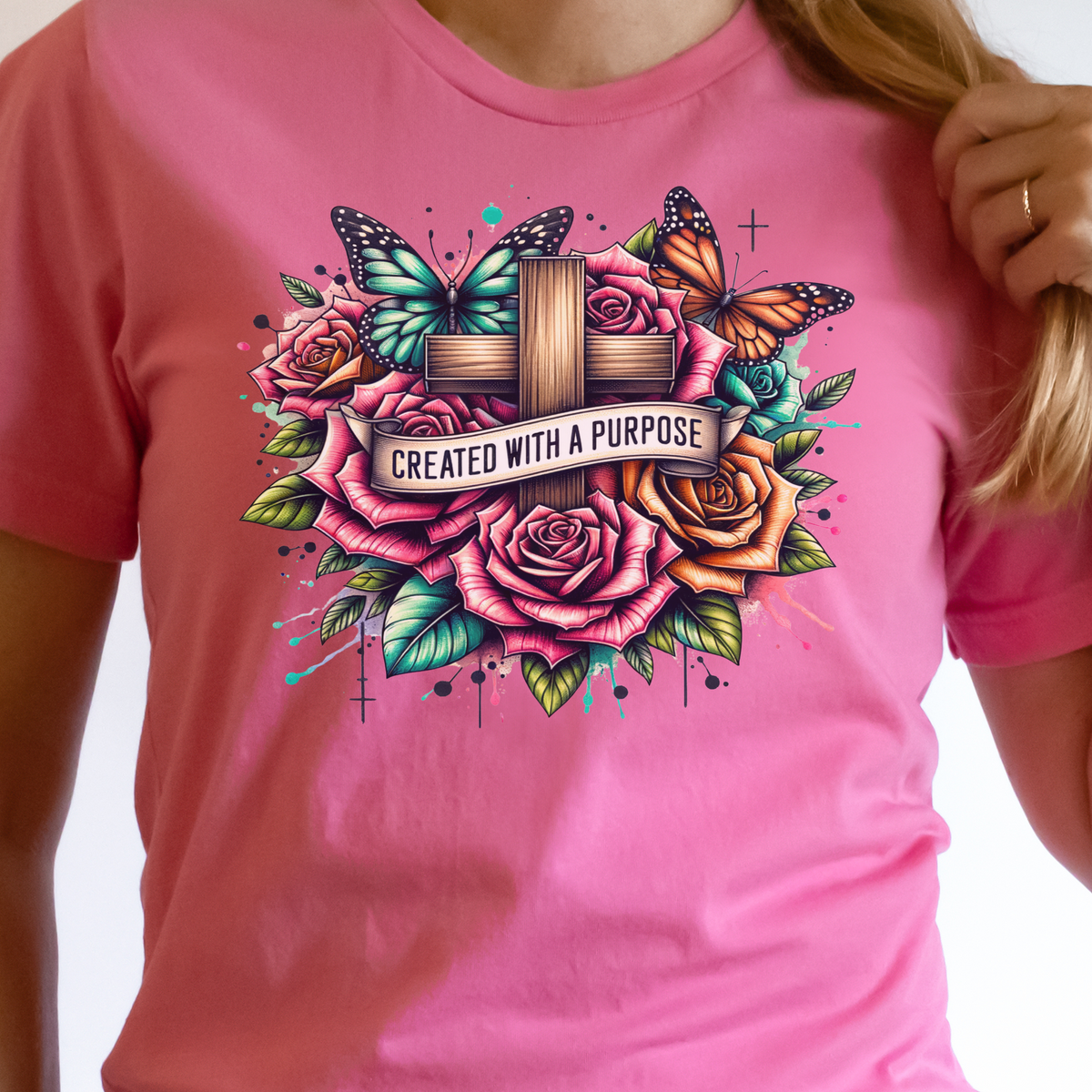 Created with a Purpose Faith Shirt